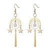 304 & 201 Stainless Steel Dangle Earrings EJEW-TA00437-1