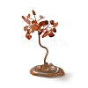 Natural Quartz Chips Tree Display Decorations DJEW-C003-01B-1