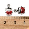 304 Stainless Steel Enamel Charms STAS-Z081-03P-01-3