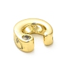 Rack Plating Brass Cubic Zirconia Beads KK-L210-008G-C-2