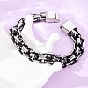 304 Stainless Steel Link Chain Bracelets BJEW-F529-14EB-3