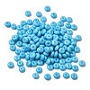 Baking Paint Opaque Glass Beads GLAA-A045-06K-1