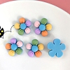 Opaque Resin Cabochons OHAR-PW0001-497C-1