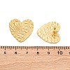 304 Stainless Steel Stud Earrings for Women LS-EJEW-L296-026G-5