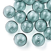 Transparent Blow High Borosilicate Glass Globe Beads X-GLAA-T003-09E-4