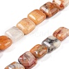 Natural Crazy Lace Agate Beads Strands G-M435-A04-01-1