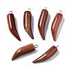 Synthetic Goldstone Pendants G-S356-13A-1