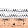 Electroplated Synthetic Non-magnetic Hematite Beads Strands G-T139-61A-4