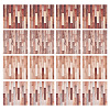 16Pcs 4 Colors Self Adhesive PVC Wall Stickers DIY-GO0002-15-1