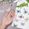 72Pcs 12 Colors Lace Embroidery Costume Accessories OCOR-NB0001-35-3