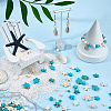 280Pcs 10 Styles Dyed Synthetic Turquoise & Howlite Beads G-SC0003-83-4