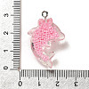 Marine Animal Series Resin Pendants RESI-Q012-01E-04-3