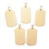 PVD Vacuum Plating 304 Stainless Steel Big Pendants LS-STAS-I140-19E-G-2