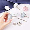 10Pcs 5 Colors Printing Porcelain Drawer Knobs FIND-PH0001-11-5