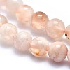 Natural Cherry Blossom Agate Beads Strands X-G-I213-23-6mm-3