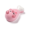 Opaque Resin Cute Pig Imitation Food Decoden Cabochons CRES-M016-01J-3