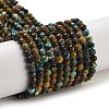 Natural Chrysocolla Beads Strands G-G140-A05-01-1