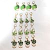 Pot Culture Alloy Enamel Pendant Stitch Markers HJEW-AB00476-1