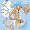 400Pcs 2 Colors Brass Wire Guardian and Protectors KK-LP0001-22-4