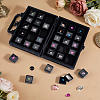 Rectangle Aluminum Alloy with MDF Organizer Cases ODIS-WH0108-094B-4