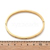 304 Stainless Steel Rhinestone Bangles for Women X-BJEW-Z092-05G-6