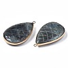 Natural Labradorite Pendants G-N326-108F-3