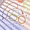 4500Pcs 30 Styles Electroplate Glass Beads Strands EGLA-YW0003-99-5