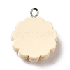 Opaque Resin Pendants RESI-C037-01B-2