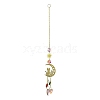 Brass Hanging Suncatchers HJEW-P018-A02-2