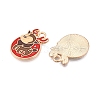 Christmas Theme Alloy Enamel Pendants ENAM-T020-10N-1