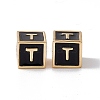 Rack Plating Brass Enamel Beads KK-B060-04G-01T-2