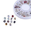 K9 Glass Rhinestone Cabochons GGLA-X0007-01-5.3mm-4