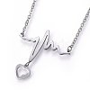 304 Stainless Steel Pendant Necklaces NJEW-L147-02P-3