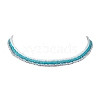 Glass Bead Necklaces for Women NJEW-JN04672-1