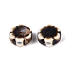 Vintage Handmade Porcelain Beads PORC-N013-25-02-2