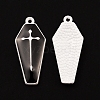 Spray Painted Alloy Pendants PALLOY-K003-12B-3