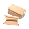 20Pcs Laser Cardboard Paper Pillow Candy Packing Boxes CON-YW0001-94A-1