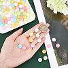 CHGCRAFT 160Pcs 8 Colors Luminous Silicone Beads SIL-CA0001-16-4