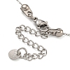 304 Stainless Steel Link Chain Bracelets BJEW-S153-06P-3