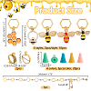 33Pcs Bee DIY Knitting Tool Sets HJEW-NB00052-2