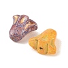 Baking Paint Glass Beads DGLA-G004-01B-2