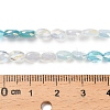 Electroplated Glass Beads Strands EGLA-P067-02A-02-4