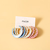Acrylic Hoop Earrings FS-WG995C7-12-1