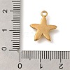 Ocean Theme 304 Stainless Steel Pendants X-STAS-Z092-06G-03-3