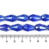 Transparent Electroplate Glass Beads Strands LS-EGLA-N013-T8mm-B11-4