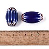 Handmade Millefiori Glass Barrel Beads LA-N002-28B-3