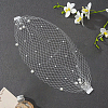 Polyester Fascinator Mesh Face Veil AJEW-CY0002-99-7