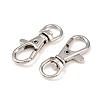 Alloy Swivel Lobster Claw Clasps X-E547Y-1