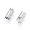 Tarnish Resistant 304 Stainless Steel Cord Ends STAS-K190-01E-P-2