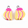 Handmade Polymer Clay Pendants CLAY-T016-76-2